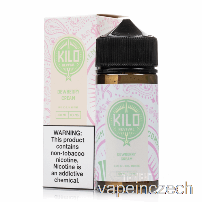 Dewberry Cream - Kilo Revival - 100ml 0mg Vape Per
